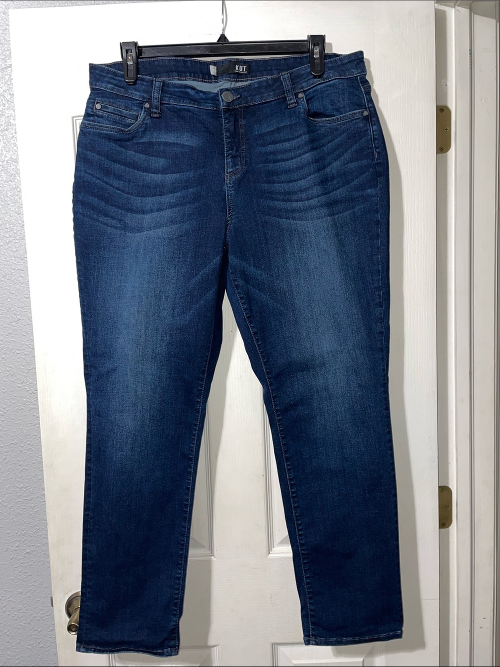 Kut from the Kloth Indigo Wash Boyfriend Jeans